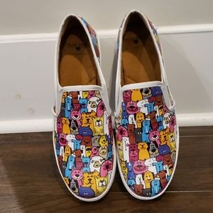 Nurse Mates Dog Slip Ons
